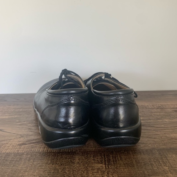 Alegria Tera Pro Black Nappa Leather Lace-Up Orthic Oxford TER-601 Women US 9 - Picture 7 of 9